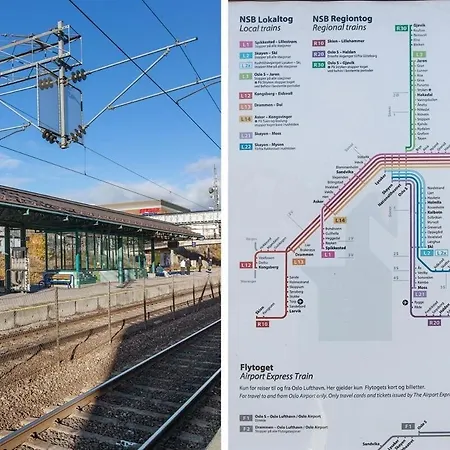Studioappartment In 12 Min From Oslo By Train Апартаменты